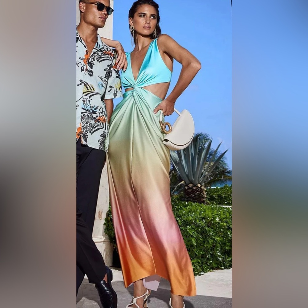 Baobab Rio Ombré Passion Fruit Dress M